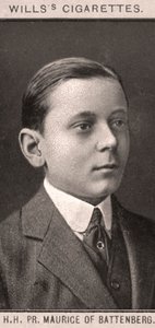 Prince Maurice of Battenberg, 1908 by WD and HO Wills