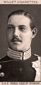 Prince Aage of Denmark, 1908 by WD and HO Wills
