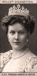H.R.H Princess Andrew of Greece, 1908