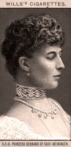H.R.H Princess Bernard of Saxe-Meiningen