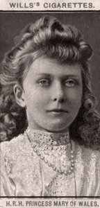 H.R.H Princess Mary of Wales, 1908 by WD and HO Wills