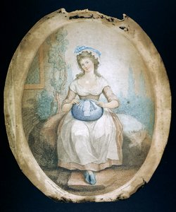 Pillow lace maker, late 18th-early 19th century by WN Gardner