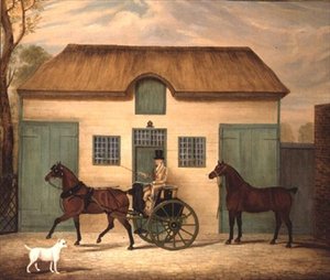 A Gentleman in His Gig by W.R. Fellows