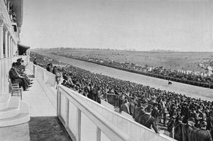 The Derby: View Down The Course