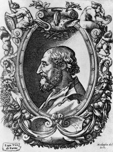 Portrait of Ludovico Ariosto, Italian poet and playwright
