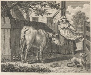 The Cook-Maid, the Turnspit, and the Ox