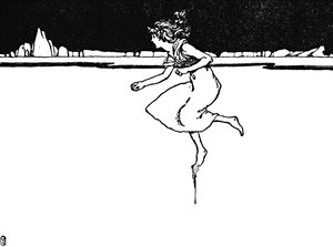 She Ran On As Fast As She Could by William Heath Robinson