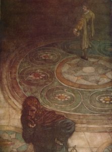 Viola: Yet A Barful Strife! Whoever I Woo, Myself Would Be His Wife., 1923 by William Heath Robinson