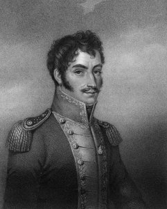 Simon Bolivar, 19th century South American revolutionary, 1836