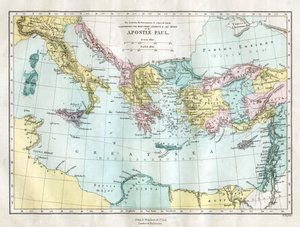 The missionary journeys and last voyage of the Apostle Paul