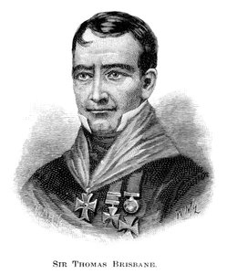 Sir Thomas Brisbane, British soldier, colonial governor and astronomer, 1886