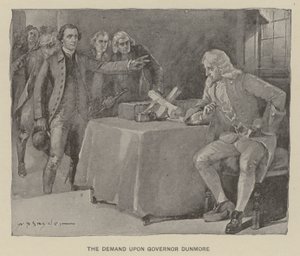 The demand upon Governor Dunmore by W. P. Snyder