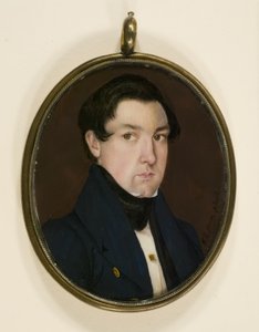 Miniature portrait of Ebenezer White, c.1837