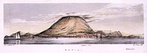 View of Charlestown on the Island of Nevis, West Indies, Engraved by Henry C. Trery, c.1849 by W. S. (after) Andrews