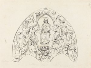 Last Judgment, Lincoln Cathedral by W. Walton after John Flaxman