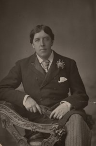Portrait of Oscar Wilde by W. and D. Downey