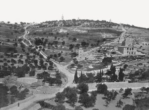 Mount of Olives, Jerusalem, Palestine