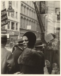 Girl in Fulton Street, New York