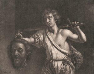 David with the Head of Goliath by Wallerant Vaillant