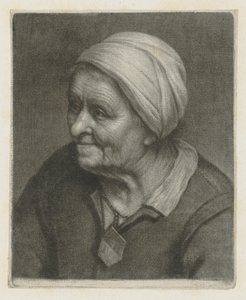 Portrait of an Old Woman by Wallerant Vaillant