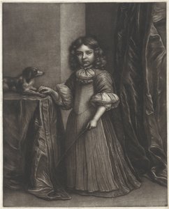 Portrait of a Boy with a Dog by Wallerant Vaillant