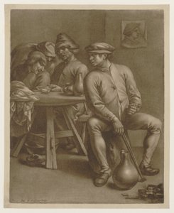 Four Singing Men in a Peasant