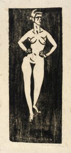 Standing Nude by Walt Kuhn