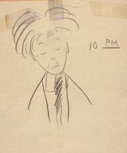 10 PM (Portrait of La Salle Spier) by Walt Kuhn