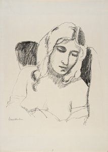Girl Asleep by Walt Kuhn