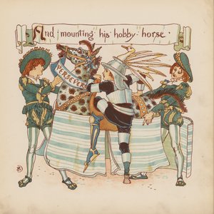 Illustration for Pothooks and Perseverance by Walter Crane by Walter (after) Crane