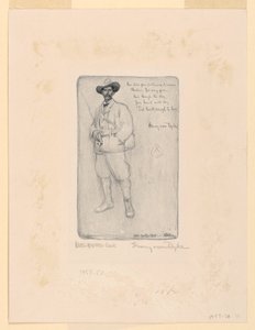 Trial proof: Portrait of Henry van Dyck by Walter Appleton Clark