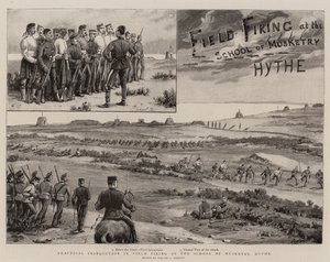 Practical Instruction in Field Firing at the School of Musketry, Hythe by Walter Charles Horsley