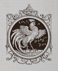 A Cockerel Crowing.