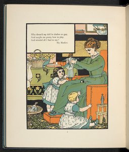 A mother with her children