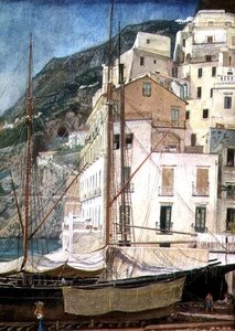 Boats in an Italian Harbour