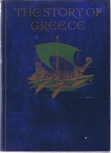 Front board design, illustration from The Story of Greece by Walter Crane