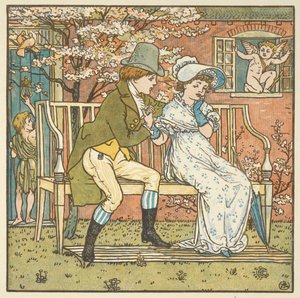 Little Man and Maid by Walter Crane