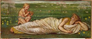 The Earth and Spring by Walter Crane