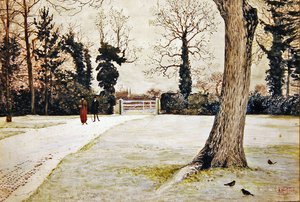 Yew Tree Farm, Brundish Farm, Suffolk by Walter Crane