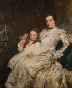 Portrait of Mrs Chadwyck-Healy and her Daughter