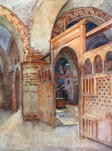 A Coptic Church near Abydos by Walter Frederick Roofe Tyndale