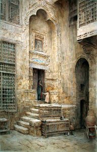A Courtyard in Cairo