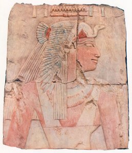 Aahmes, Mother of Hatshepsu, in the Temple at Der El-Bahri