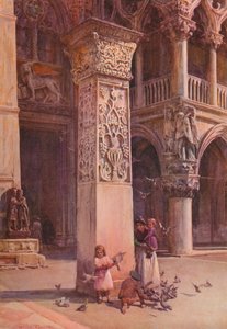 In the Piazzetta, Venice, c.1900-1913