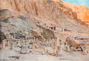 Ruins of the Temple of Mentuhotep at Thebes