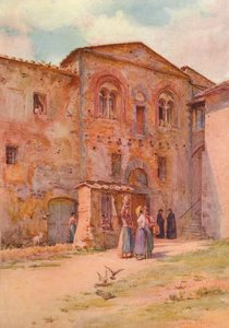 The House of the Provost, San Gimignano, c1900-1913