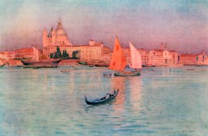 The Salute from the Giudecca by Walter Frederick Roofe Tyndale