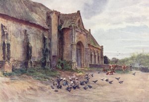 Wessex: A Tithe-Barn, Abbotsbury, Near Weymouth by Walter Frederick Roofe Tyndale