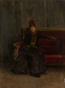 Seated Lady by Walter Gay