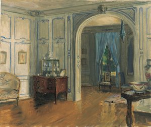 The Salon Carre of the Villa Trianon, c.1910